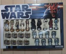 Conjunto de jogo de xadrez Star Wars 3D item limitado raro em perfeito estado F/S Japão completo com caixa comprar usado  Enviando para Brazil