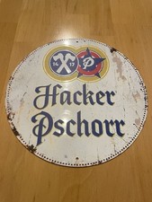 Blechschild 20cm hacker gebraucht kaufen  Ochsenhausen