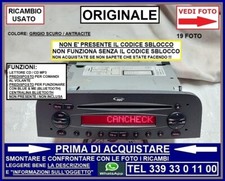 Stereo radio autoradio usato  Carrara