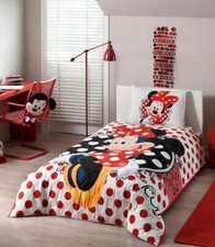 Conjunto de roupa de cama infantil Minie 160x220cm 100% algodão capa de edredom fronha comprar usado  Enviando para Brazil