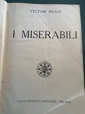 Libro antico miserabili usato  Italia