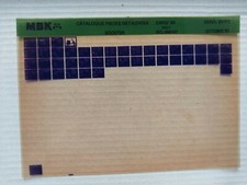 Microfiche mbk catalogue d'occasion  Villers-Cotterêts