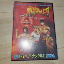 Console SEGA Mega Drive Bare Knuckle II Streets of Rage 2 versão japonesa completa, usado comprar usado  Enviando para Brazil