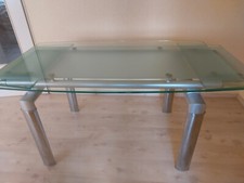 Esstisch glas ausziehbar gebraucht kaufen  Willich