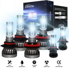 Farol dianteiro de LED feixe alto/baixo + lâmpada de neblina para Ford F 150 2015-2023 10000K comprar usado  Enviando para Brazil