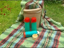 Vintage picnic flask for sale  YORK