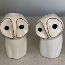 Pair white owl for sale  Horsham