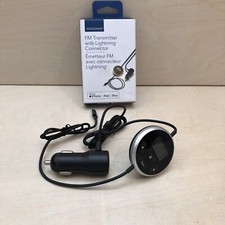 Transmissor FM Insignia com conector Lightning - Música do iPhone no rádio do carro comprar usado  Enviando para Brazil