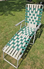Vtg aluminum webbed for sale  Mukwonago