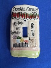 Tampa de interruptor de cerâmica personalizada, Central Grocery New Orleans LA comprar usado  Enviando para Brazil