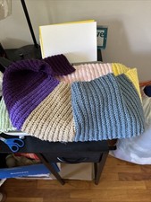 knitted black scarf babushka for sale  Battle Creek