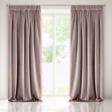 Curtain plain opaque for sale  SIDCUP