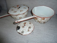 Casseroles tole émaillée d'occasion  Pringy