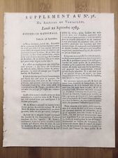Rare journal versailles d'occasion  Tuchan