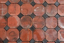 Red octagonal quarry for sale  TOWCESTER