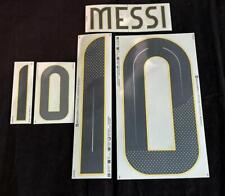 Conjunto oficial de nome/número de futebol americano Argentina Messi 2024/25 casa comprar usado  Enviando para Brazil