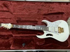 Guitarra elétrica Ibanez Prestige JEM7V WH Steve Vai branca feita em 2009 com estojo comprar usado  Enviando para Brazil