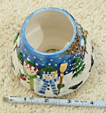 snowman ceramic topper candle for sale snowman ceramic topper candle for sale Sumter