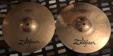 Zildjian ZBT 14" pratos Hi-Hat sem rachaduras equipamento de bateria comprar usado  Enviando para Brazil