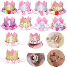 Chapéu tiara coroa bebê meninos meninas faixa de cabelo festa aniversário foto adereços, usado comprar usado  Enviando para Brazil