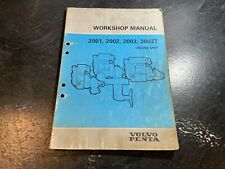 Volvo Penta 2001, 2002, 2003, 2003T unidade de motor diesel marinho manual de oficina comprar usado  Enviando para Brazil