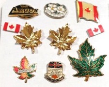 Canadian badges small for sale  TAMWORTH