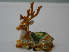 Christmas recumbent reindeer for sale  SWINDON