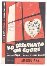 Spartito disegnato cuore usato  Settimo Torinese