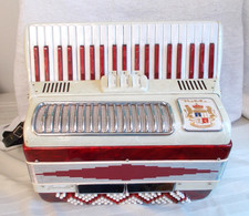 Noble accordion red for sale  Alexandria