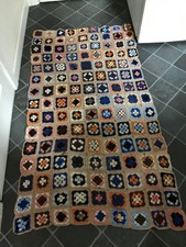 Vintage crochet blanket for sale  STOCKBRIDGE