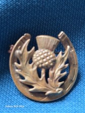Insignia de sombrero gorra militar antigua vintage Primera Guerra Mundial/Segunda Guerra Mundial, artículo de coleccionista segunda mano  Embacar hacia Mexico