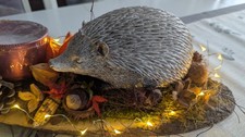 Herbstdeko igel silber gebraucht kaufen  Werneck