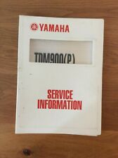 Yamaha tdm900p service for sale  BRIDGWATER