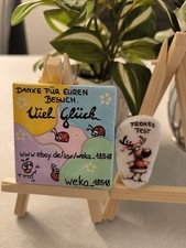 Handbemalter stein weihnachten gebraucht kaufen  Quedlinburg