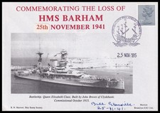 Loss hms barham for sale  UK