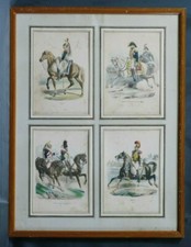 Gravure aquarellée 19ème d'occasion  Langres