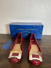 Sapatilhas de balé Vivienne Westwood Anglomania Melissa Lady Dragon vermelhas UK6 EU39 G158 comprar usado  Enviando para Brazil