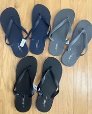 Chinelos clássicos masculinos Old Navy (baseados em plantas) 10/11 ou 12/13 preto azul cinza comprar usado  Enviando para Brazil