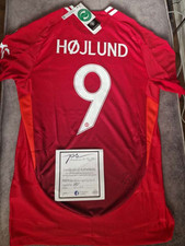 Rasmus hojlund signed, used for sale  MANCHESTER