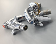 Vintage pair chrome for sale  PENARTH