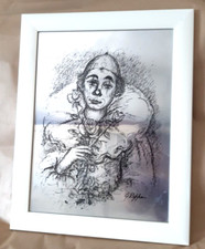 Splendido disegno firmato usato  Sante Marie