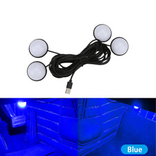 Luzes de tira de LED para carro interior pé atmosfera luz ambiente lâmpada decorativa azul comprar usado  Enviando para Brazil