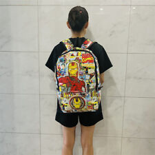 Usado, Mochila de viagem TheAvengers IronMan desenho animado anime bolsa escolar estudante comprar usado  Enviando para Brazil
