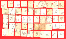 Perfin stamps used for sale  New Berlin