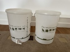 Litres fermentation buckets for sale  PONTEFRACT