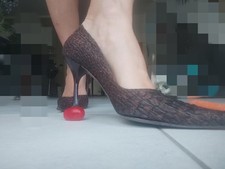 Scarpe tacco décolleté usato  Tirano