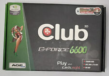 Club3D GeForce 6600 AGP Grafikkarte (nvidia, 256MB, retro, 2005, OVP) comprar usado  Enviando para Brazil