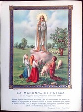Madonna fatima 1938 usato  Italia