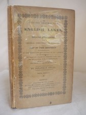 1827 - English Lakes and Adjacent Mountains - Jonathan Otley - Folding Map HB comprar usado  Enviando para Brazil