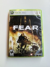 FEAR Xbox 360 First Encounter Assault Recon 2006 na caixa com manual, usado comprar usado  Enviando para Brazil